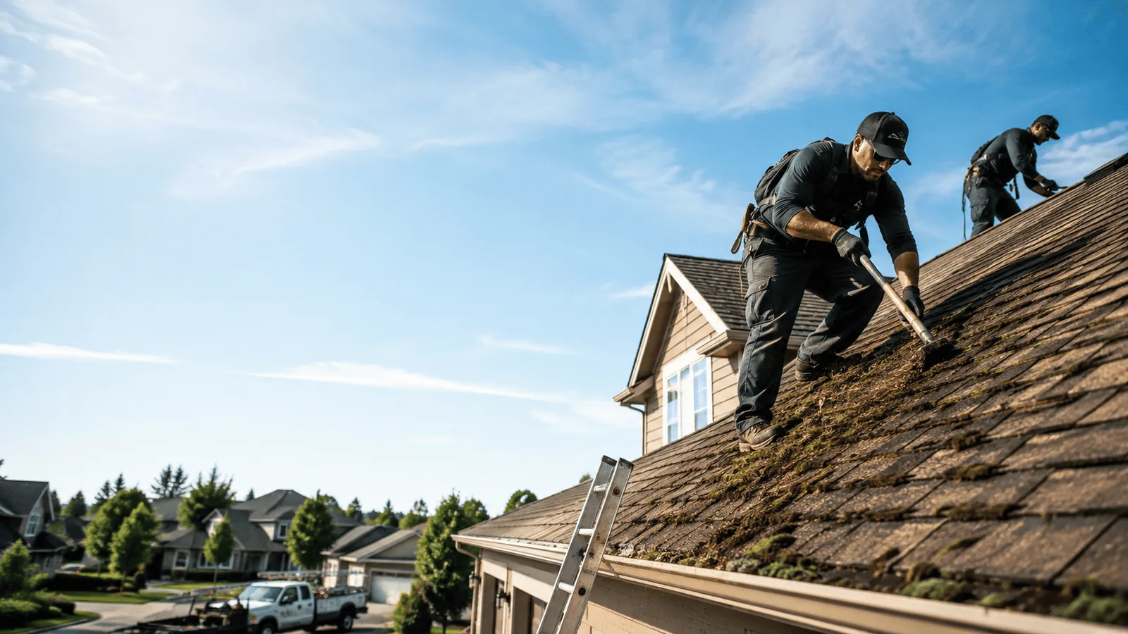 Roof Moss Removal in Lyman, WY near me